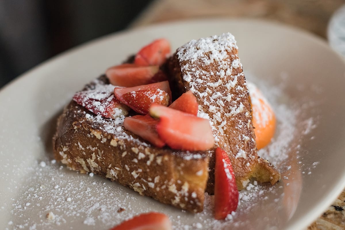 coconut crusted french toast