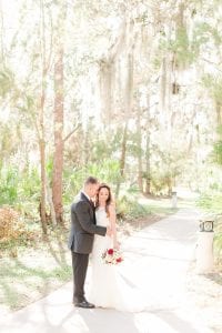 botanical gardens wedding pictures