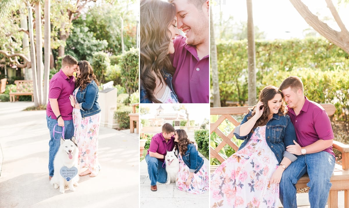 worth avenue engagement pictures