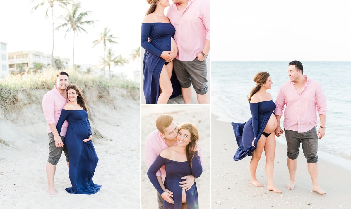 palm beach maternity photos