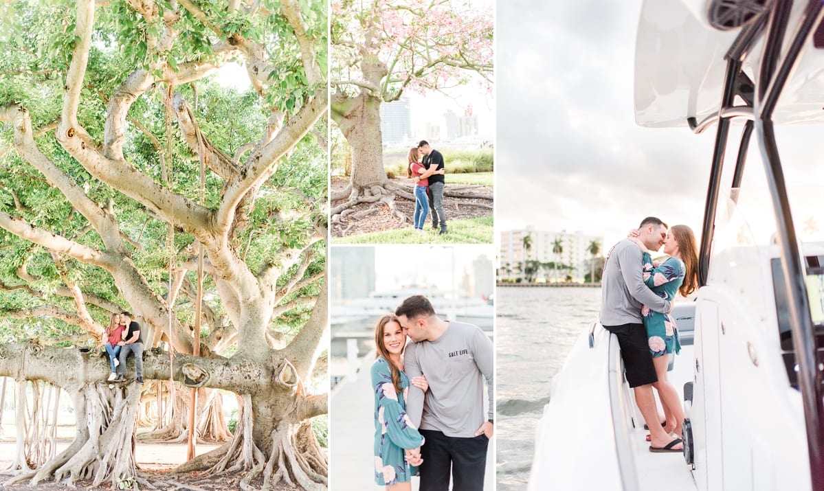 palm beach engagement pictures