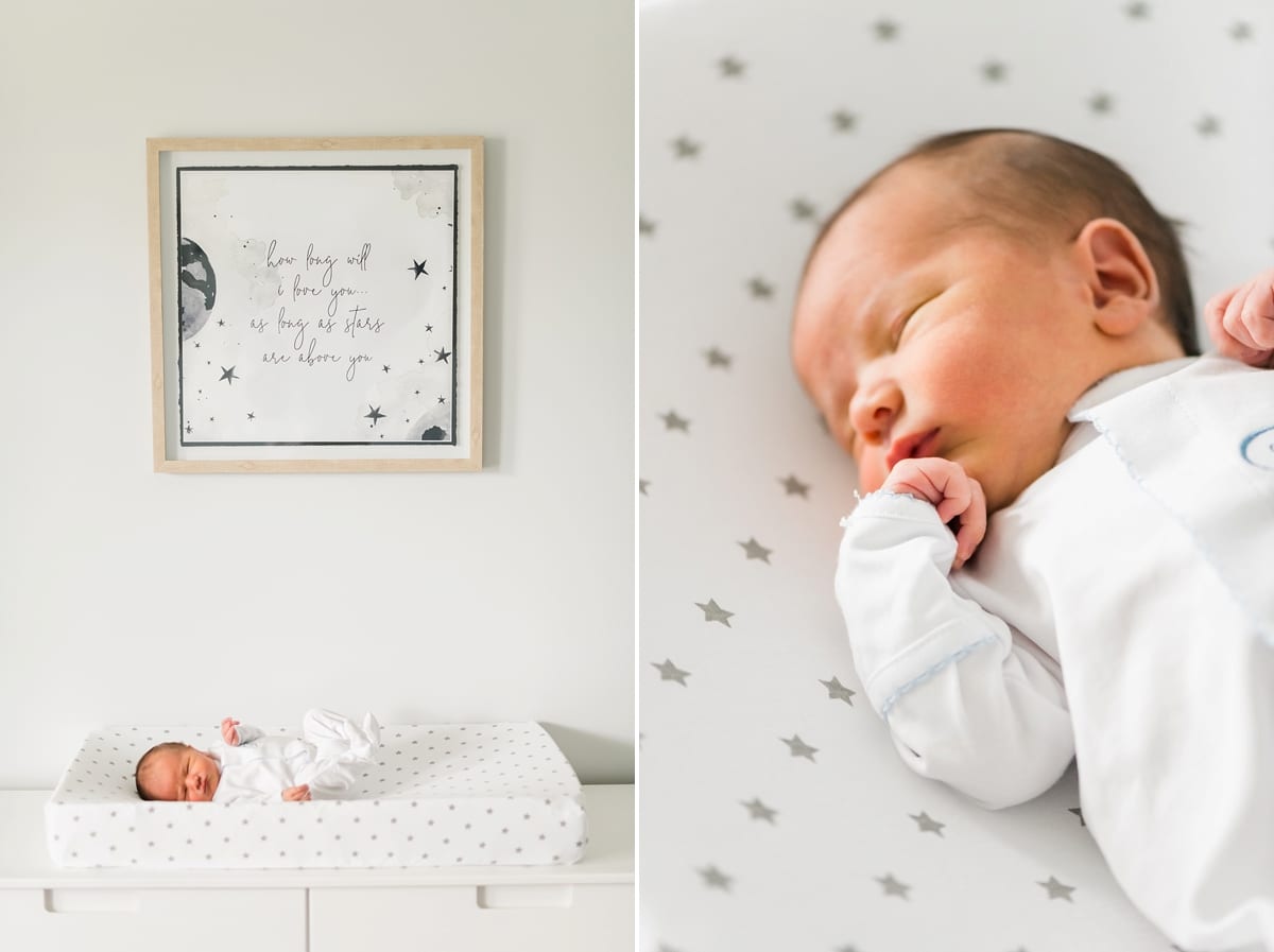 in home newborn photos