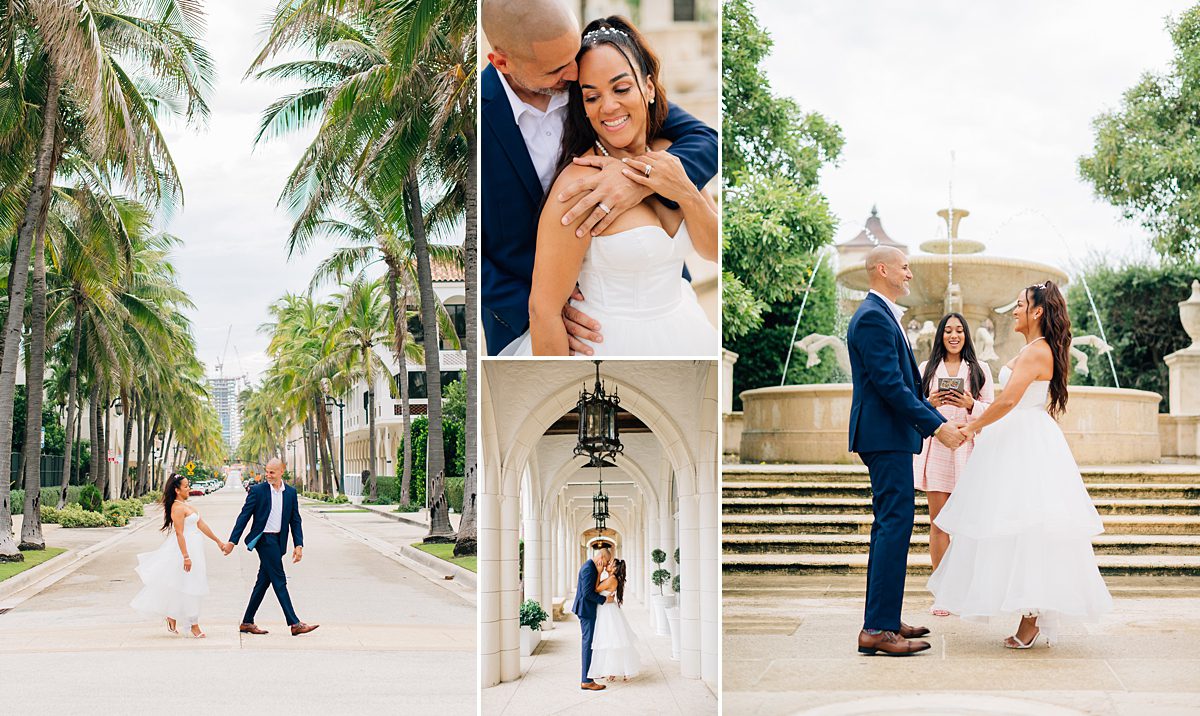 west palm beach elopement pictures