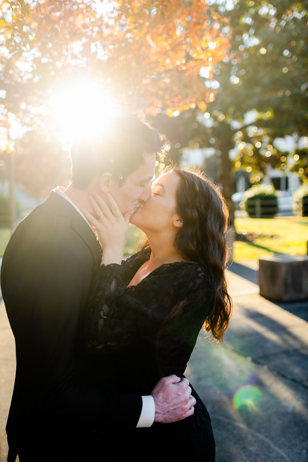 marshall park engagement photos
