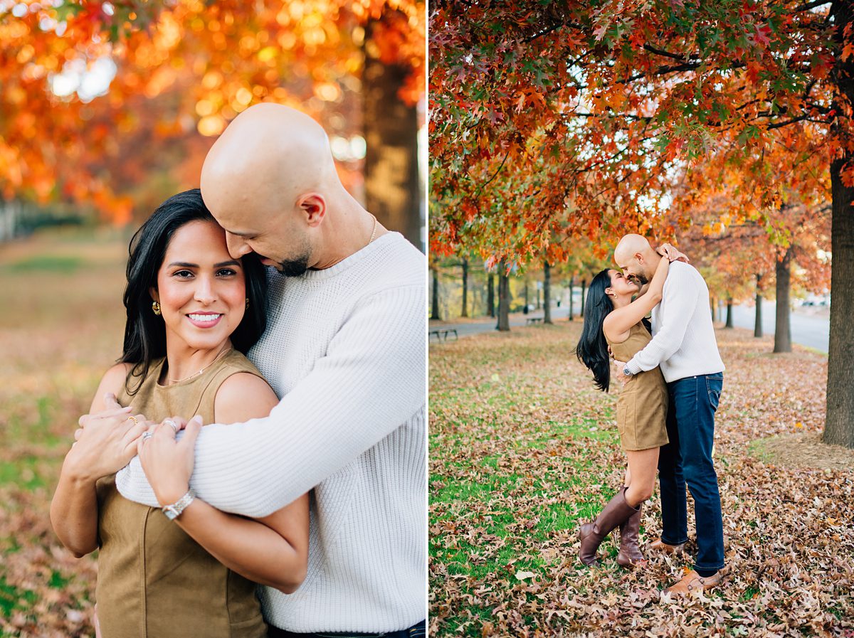 midtown park engagement photos