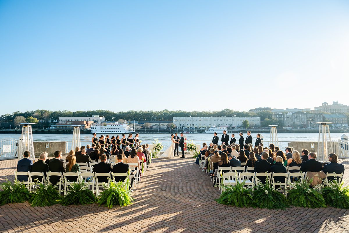 westin savannah harbor wedding pictures