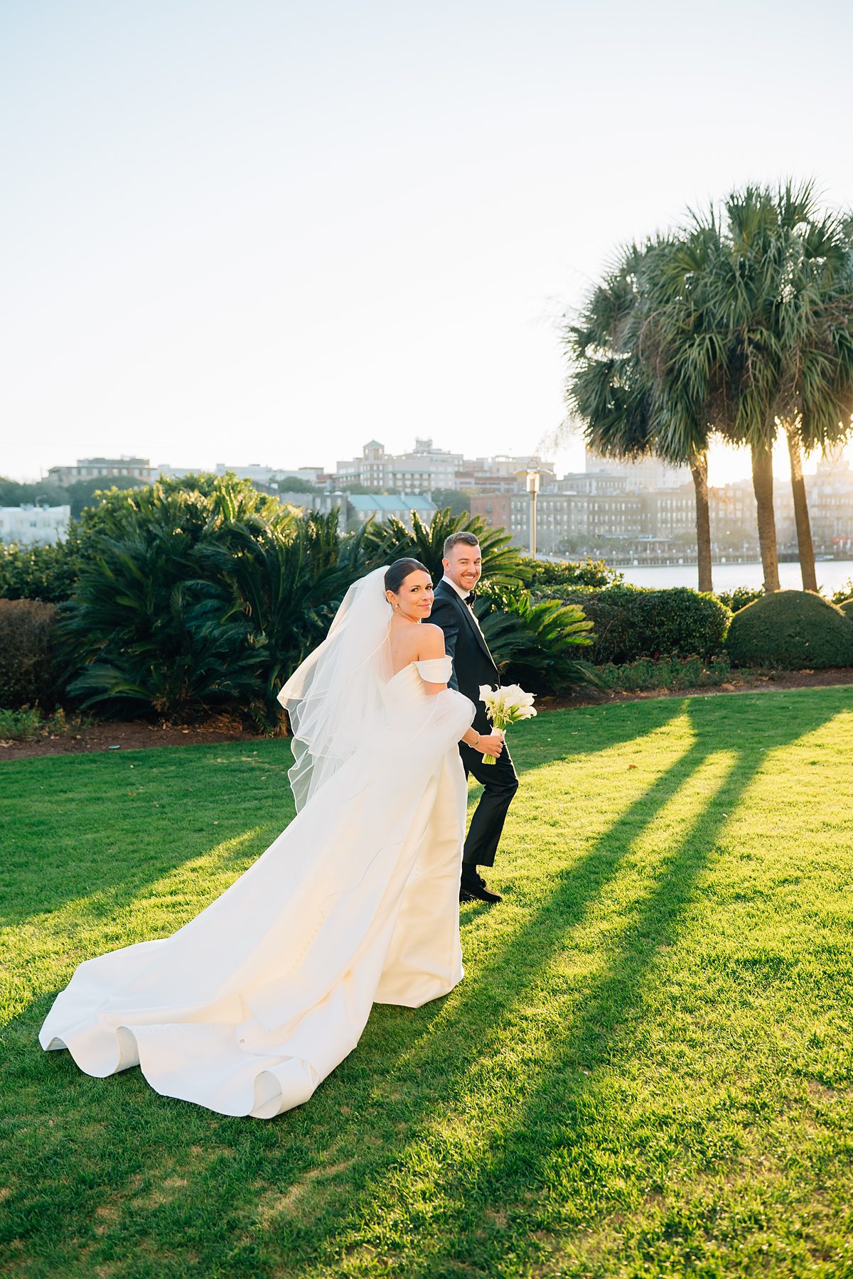 westin savannah harbor wedding pictures