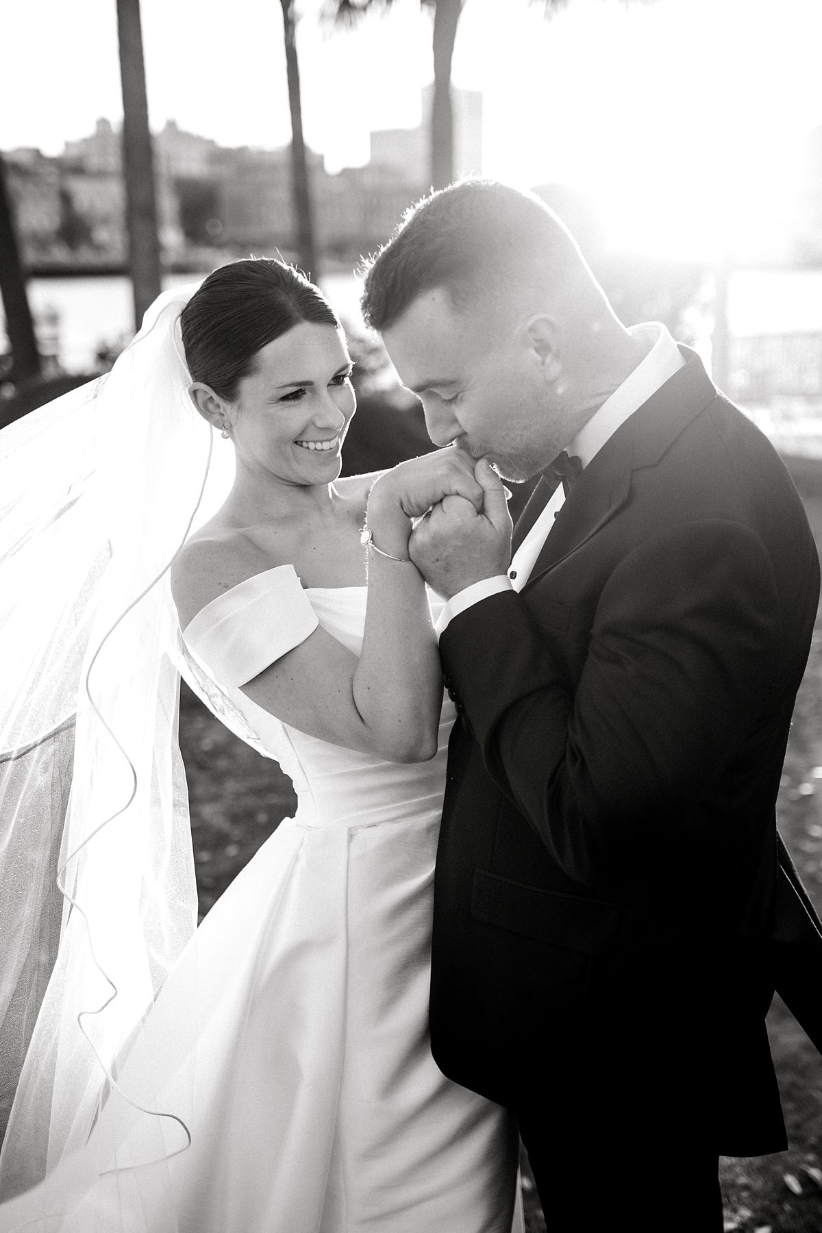 westin savannah harbor wedding photos